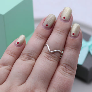 Wishbone Ring - Size Q
