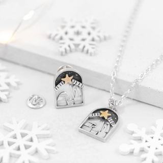 Nativity Scene Brooch