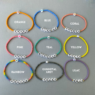 Bespoke Colourful Bead Bracelet