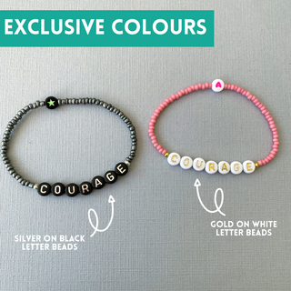 SIZE LARGE (8") | Ready-To-Ship Colourful Bead Bracelets
