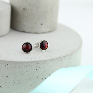 Red Abalone Studs