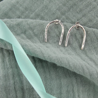 Minimalist Arc Earrings