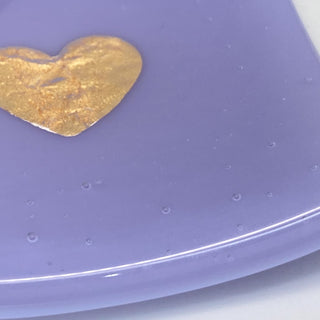 Heart Glass Trinket Dish | Orchard Art Glass