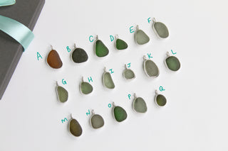 Ready to Ship Sea Glass Necklaces