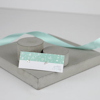 Chevron Stud Earrings