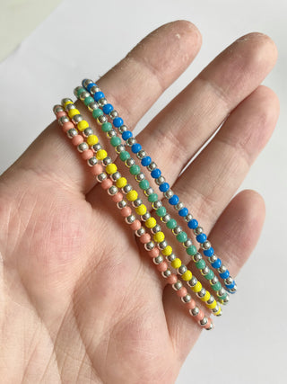 Stacking Bead Anklets