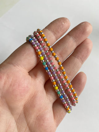 Stacking Bead Anklets