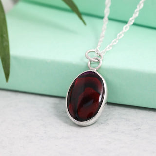 Red Abalone Gemstone Necklace