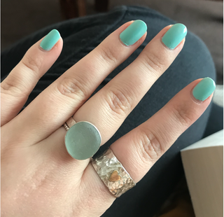 Supply Your Own Seaglass Ring
