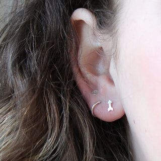 Tiny Arrow Studs