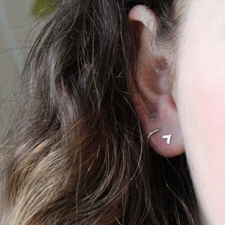 Chevron Stud Earrings