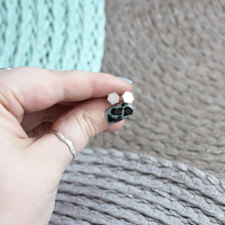 Hexagon Stud Earrings