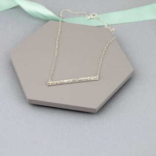 Simple Skinny Bar Necklace
